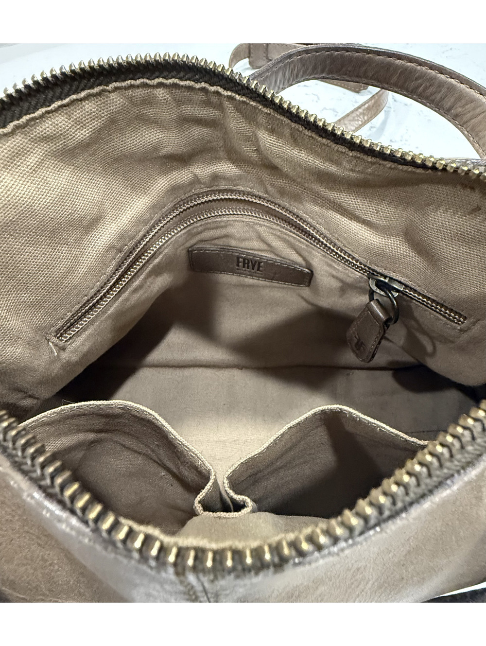 Frye Melissa Medium Crossbody Satchel – Genuine Distressed Leather - Picture 5 of 6